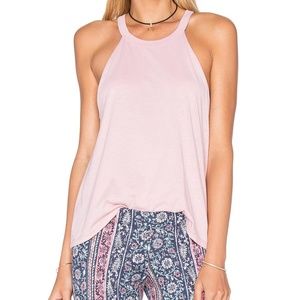 NWT Cactus Cropped High Neck Tank by Michael Lauren